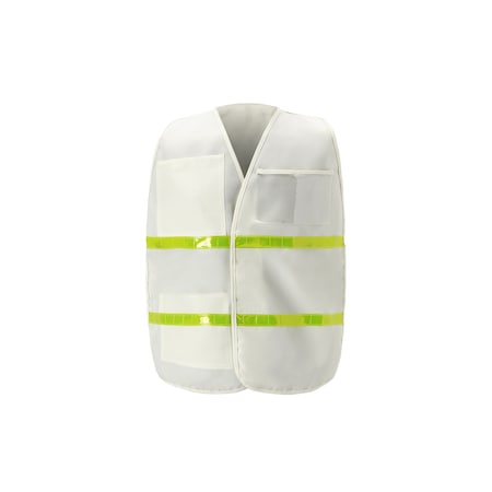 2W International Incident Command Vest, White, Regular IC100WT RG